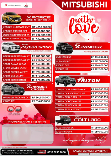 📢 Harga Pricelist Mitsubishi surakarta 2025 Terbaru – Cek Penawaran Terbaik! 🚗